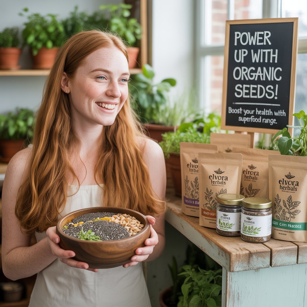 Organic Seeds – Plant-Based Power for Nutrition & Growth